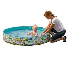 Happy People 77727 scosceso Piscina, da Parete Multicolore