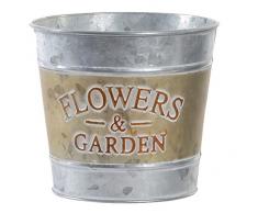 Item MC-148817 - Fioriera Argentata, 13 x 13 x 14 cm