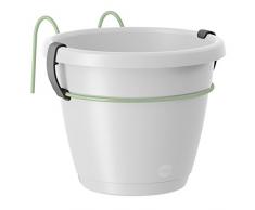 Vaso per il balcone Emsa, Ø 20 cm, bianco, City, 517625