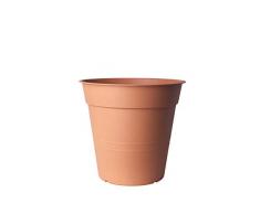 Bama Vaso, Fly, in Resina, Cotto Chiaro, Ø 35 cm