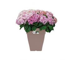 elho Torino Campana Square High Vaso da giardino 40cm - Taupe
