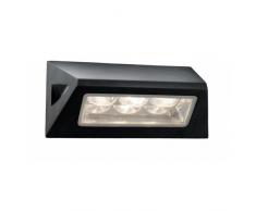 Searchlight 5513bk LED lampada da parete per esterni, colore: nero