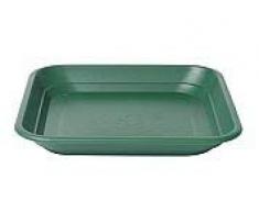 Stewart Plastics - Sottovaso per fioriera da Balcone, 35 cm, Colore: Cioccolato