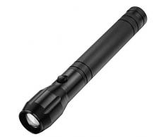 MAXIMUS torcia LED 10 W 600 lumen Custodie elettrici, Nero