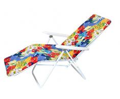 Bica Maxi Comfort Sdraio Imbottito, Colori Assortiti