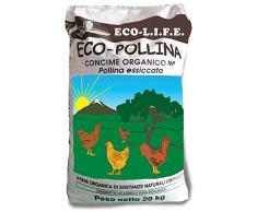 Naturii kg 20 Concime Pollina Bio Pellet Biologico certificato Agricoltura Biologica