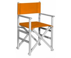 Aranaz 1548 Poltrona dritta pieghevole, Bianco