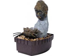 dobar Buddha - Fontana da Interni, Colore: Grigio