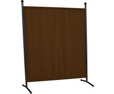 Angerer 606/04 - Paravento Classic, Grigio Ferro, Rivestimento Swingtex