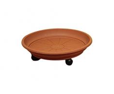 Duplast Dup092 Sottovaso con Ruote per Vaso