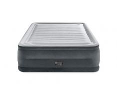 Intex 64418 Materasso Classic Matrimoniale Comfort Plush Hise Rise, Bicolor, con Pompa Interna,152 x 203 x 56 cm