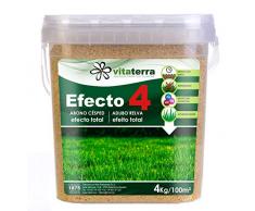 Fertilizzante Césped effetto 4 secchio 4 kg, giallo