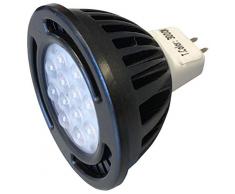 Homelux 710005 - Lampadina dicroica LED, 5 W/Mr16, 280 lm, 12 V, luce bianca