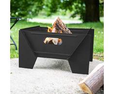 Oxford Barbecues 56250 Braciere Buckland, Nero, 56x50x30 cm