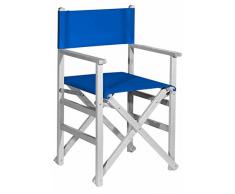 Aranaz 1545 Poltrona diritta pieghevole, Bianco