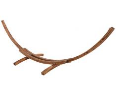 Design Twist WEAM020 Supporto Amaca, Legno, Marrone, 370x105x108 cm