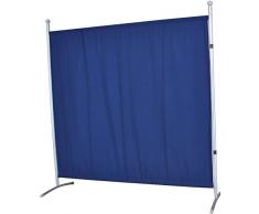 Angerer 606/04 - Paravento Classic, Grigio Ferro, Rivestimento Swingtex