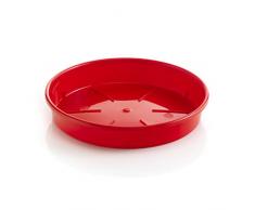 Teraplast Plato Colour 24cm Sottovaso, Rosso