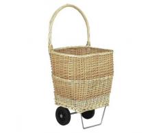 AUBRY GASPARD PRO 1600 - Carrello per Legna, Colore: Marrone