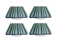 beo Cuscino Singolo H330 / HU325 WS Web Giardino Sedia Cuscino, 40 x 40 cm, Blu