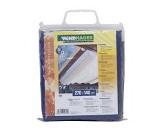 Windhager Tenda Solar per Cavo tendeur, Uni Blu, 270 x 140 cm