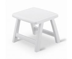 Kettler Roma Sgabello con Struttura in plastica Colore: Bianco