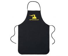 Ultranatura ASS20020000030 Grembiule per Il Grill, Nero, 97x67x0.5 cm