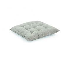 Galileo Casa 5900192 Cuscino 100% Cotone 40x40cm 600gr Ghiaccio c/Lacci, Marrone