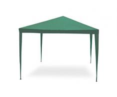 Garden Friend G1617001 Gazebo 3 x 3 m Struttura in acciaio copertura in pe 110 gr/m² Verde