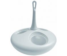 BHR SAPO40BL Apollo-40-Vaso da Fiori in plastica Sagomata Appendiabiti, 39 cm, Colore: Bianco