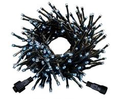 WeRChristmas WRC-8696 - Striscia Luminosa con 600 LED, a Basso voltaggio, Colore: Bianco Brillante