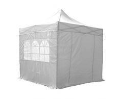 AIRWAVE Essential - Gazebo Pop-up con Lati 2,5 x 2,5 m, Colore: Bianco