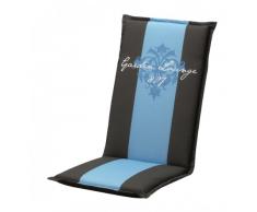 Doppler Sedia con Schienale Alto Garden Lounge - Dichiarazioni Circa 119 x 50 x 7 cm D. 2503 K