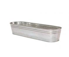 Mastello 35 cm Zincato.