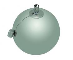 Perel bb50404 Lampada a Olio per Uso Esterno Sfera Acciaio 12 cm