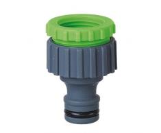 RIBILAND Pra/RV.9201 Presa Rubinetto 20x27 mm in plastica con riduzioni 15x21 mm, Grigio, 70x40x95 cm