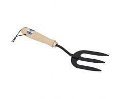 Draper 83990 Forchetta da Giardino in Acciaio al Carbonio con Manico in Legno
