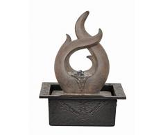 Dehner Gartenbrunnen Fontana da Giardino, Grigio/Nero