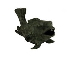 Mr Fredrik Fountain, 16 cm, Happy Fish Fontana, Verde, 16x8x8.5 cm