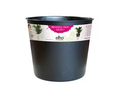 Elho Brussels Diamond High Easy Insert Vaso di Fiori, Living Black, 32x32x27.6 cm