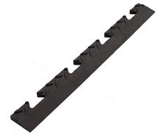 Art Plast PS50CRN/F/LOT10 Scivolo Femmina per piastrella PVC, Nero