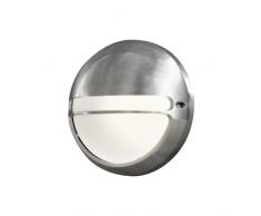 Konstsmide 7333-000 Torino Lampada da Parete, BxPxH 26x12x26 cm, 1 x 60 W, IP44, in Acciaio Inox