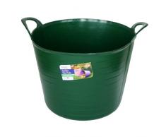 Stewart - Secchio Morbido da Giardino, 40 L, Colore: Verde Scuro