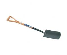 Draper 14302 - Vanga in Acciaio al Carbonio, da Giardino, con Manico in Legno di Frassino