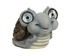 Dehner, Lampada a energia Solare a Forma di Lumaca, ca. 15 x 12 x 10,5 cm, Multicolore