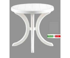 bica 160 Capri Tavolo, Bianco, 76x76x11.8 cm, 75x75x72 cm