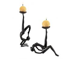 Progettare titolari Toscano SP14081 Les Acrobates scultoreo Candela