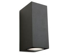 FIRSTLIGHT 2332GP - Lampada da Parete a LED, 12 Watt, Colore: Grafite