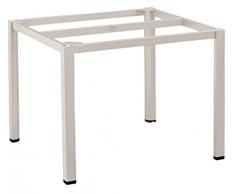 Kettler tavoli Advantage di Base Tavolo Cubic 95 x 95 cm, Marrone
