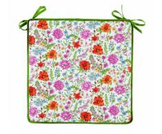 Best 04411472 - Cuscino per sedia a rotelle fuori, colore bianco, 40 x 40 x 3 cm